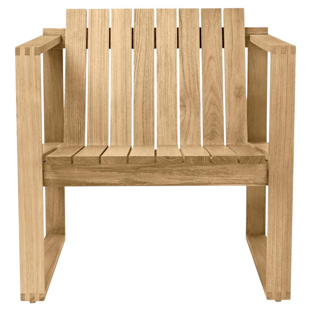Bodil Kjaer Outdoor 'BK11' Lounge Chair in Teak for Carl Hansen & Son