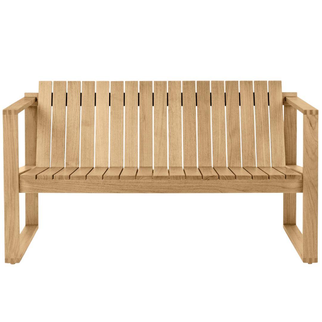 Bodil Kjaer outdoor 'BK12' lounge sofa in teak for Carl Hansen & Son

The story of Danish Modern begins in 1908 when Carl Hansen opened his first workshop. His firm commitment to beauty, comfort, refinement, and craftsmanship is evident in iconic