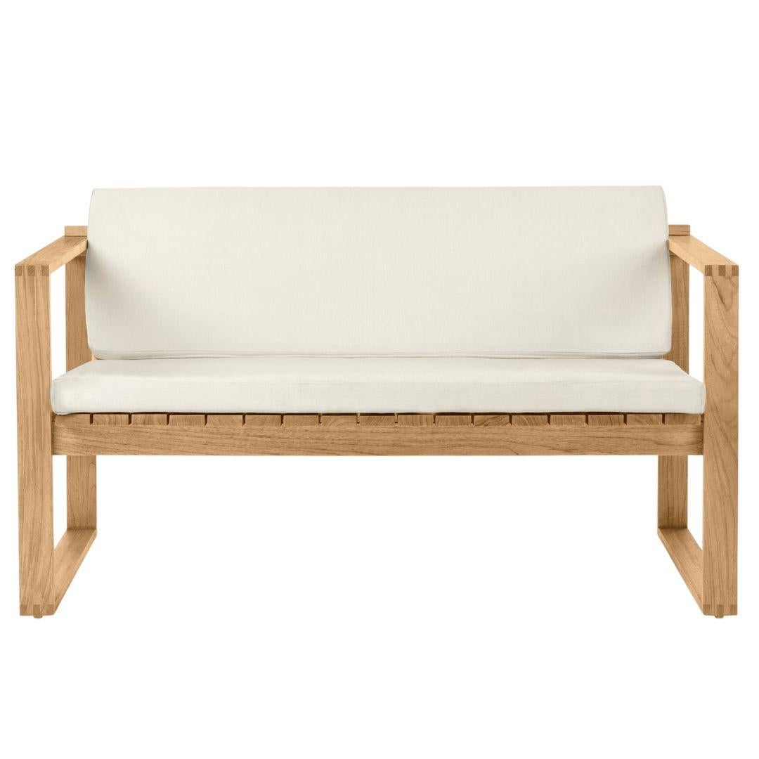 Bodil Kjaer Outdoor 'BK12' Lounge Sofa in Teak for Carl Hansen & Son In New Condition For Sale In Glendale, CA