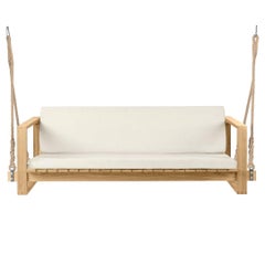 Bodil Kjaer Outdoor 'BK13' Schaukelsofa aus Teakholz für Carl Hansen & Son