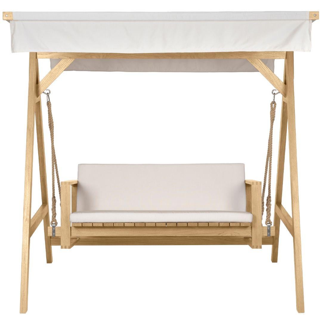 Divano Swing 'BK13' per esterni di Bodil Kjaer in teak per Carl Hansen & Son In condizioni Nuovo in vendita a Glendale, CA
