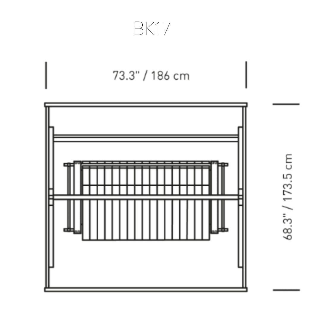 Divano Swing 'BK13' per esterni di Bodil Kjaer in teak per Carl Hansen & Son in vendita 1