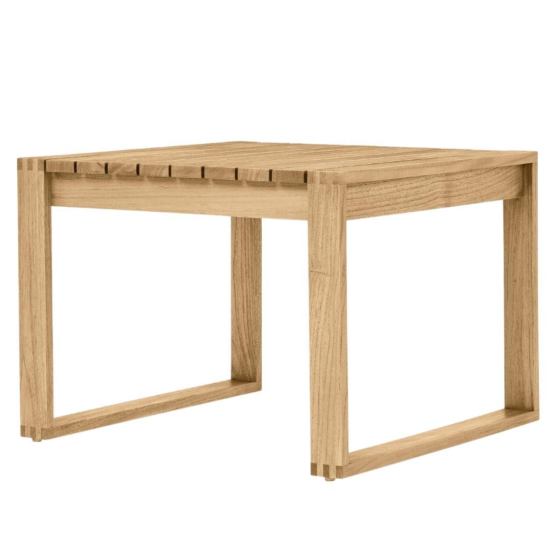 Mid-Century Modern Bodil Kjaer Outdoor 'BK16' Side Table in Teak for Carl Hansen & Son For Sale