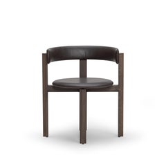 Bodil Kjaer Principal Chair for Karakter, Solid Oak/Walnut, Denmark