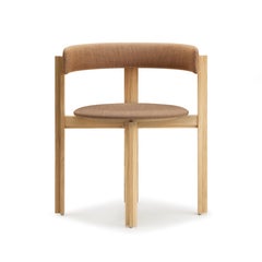 Bodil Kjaer Principal Chair for Karakter, Solid Oak/Walnut, Denmark