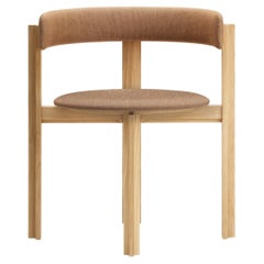 Bodil Kjaer Principal Chair for Karakter, Solid Oak/Walnut, Denmark
