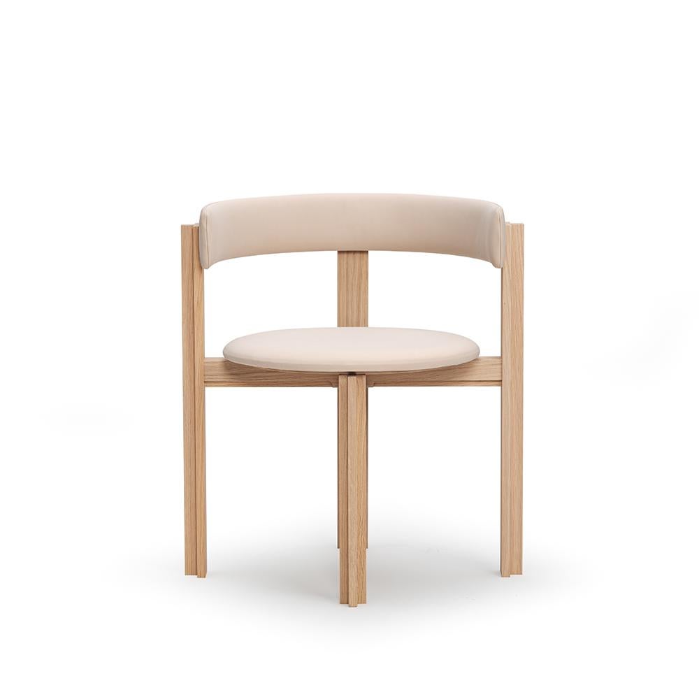 Chair designed by Bodil Kjær in 1959. 

One of the last living mid-century Scandinavian design pioneers and a female pioneer in the field of architecture in her time, Bodil Kjær, conceived her Principal series in 1959 as part of an architectural