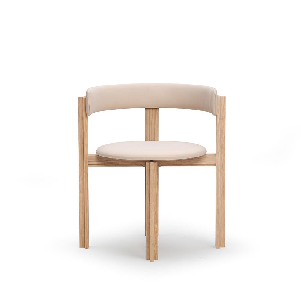Chair designed by Bodil Kjær in 1959. 

One of the last living midcentury Scandinavian design pioneers and a female Pioneer in the field of architecture in her time, Bodil Kjær, conceived her Principal series in 1959 as part of an architectural