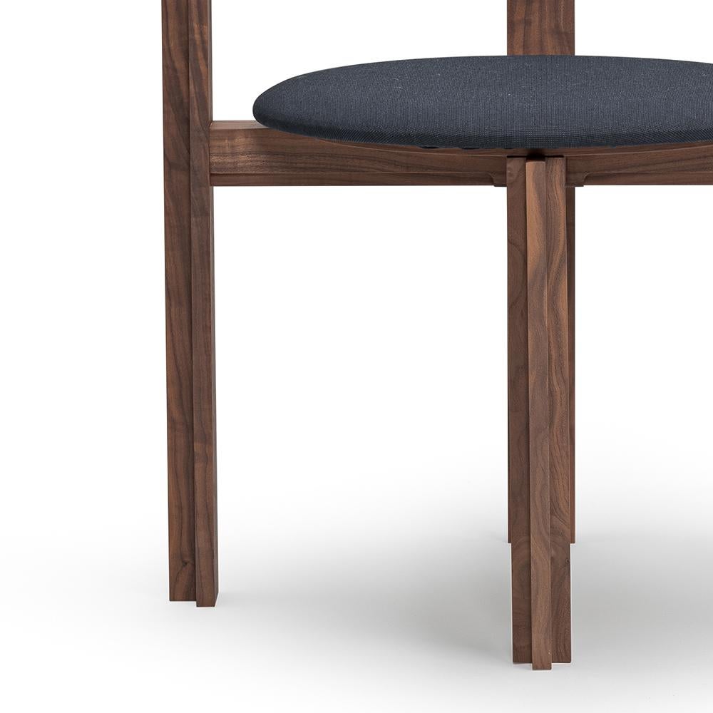 Mid-Century Modern Bodil Kjær Principal Dining Wood Chair by Karakter For Sale