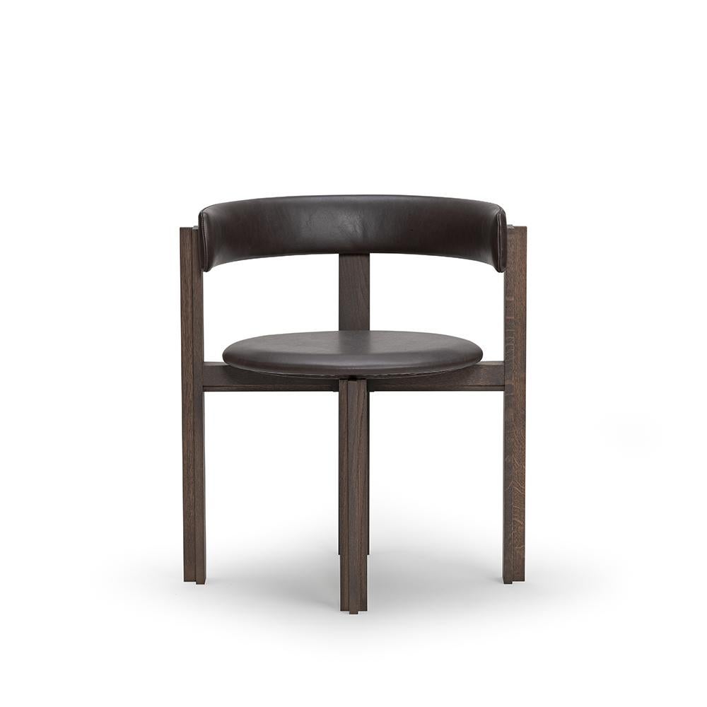 Contemporary Bodil Kjær Principal Dining Wood Chair by Karakter For Sale