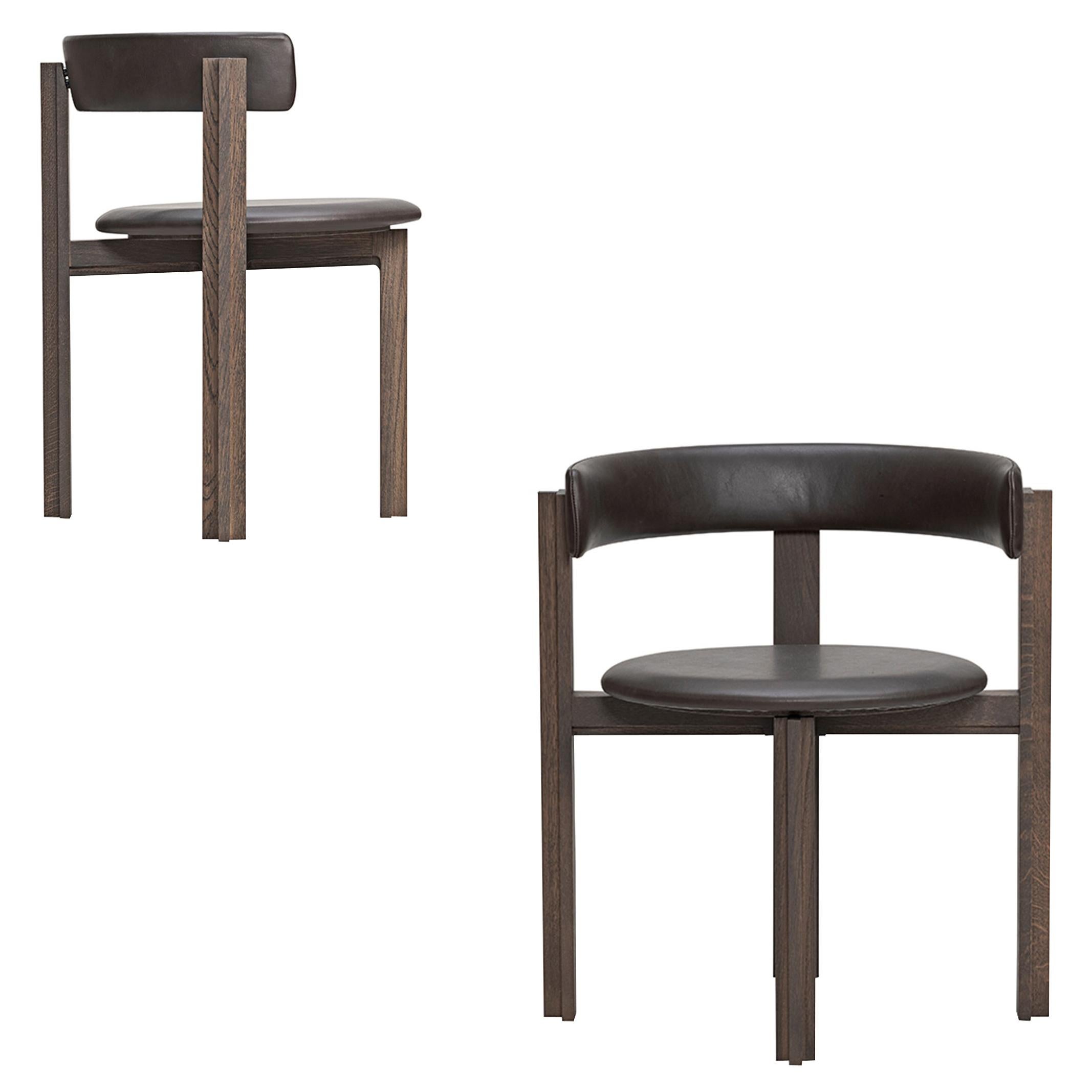 Bodil Kjær Principal Dining Wood Chair by Karakter For Sale