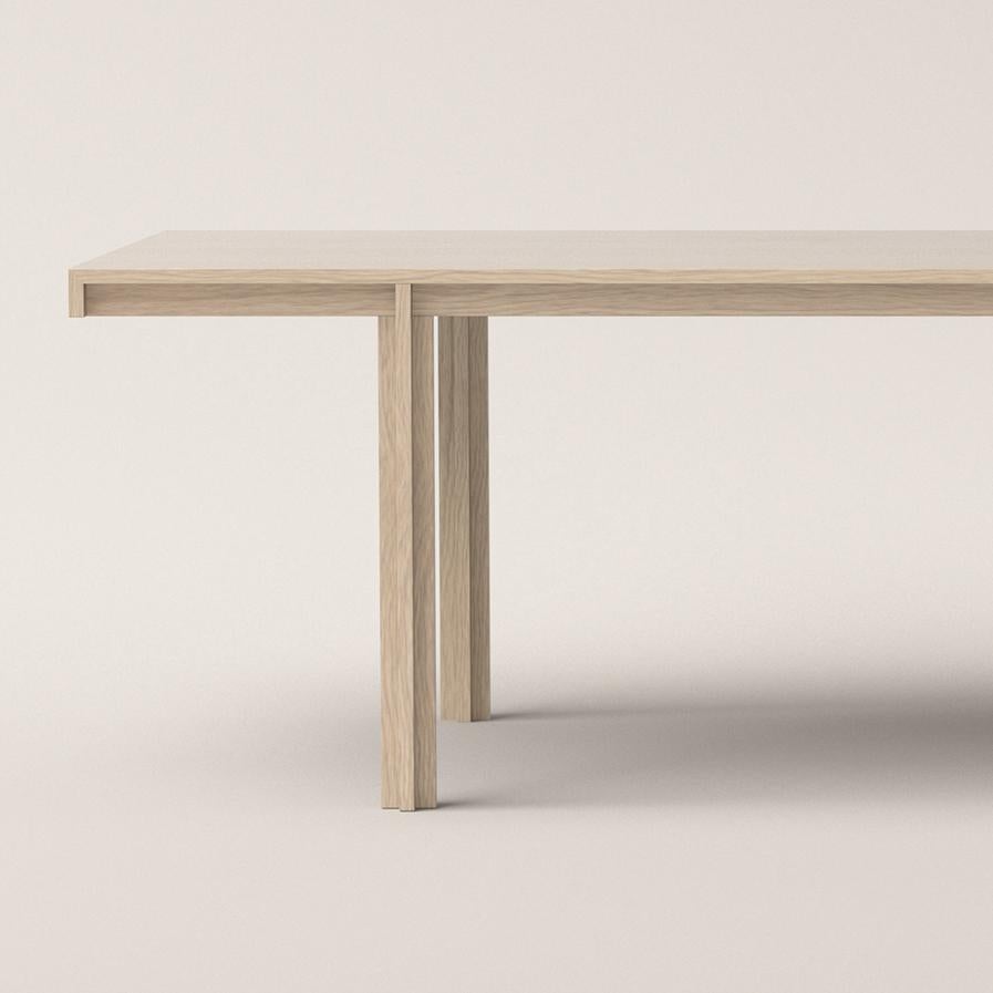 Mid-Century Modern Bodil Kjær Principal Dining Wood Table by Karakter For Sale