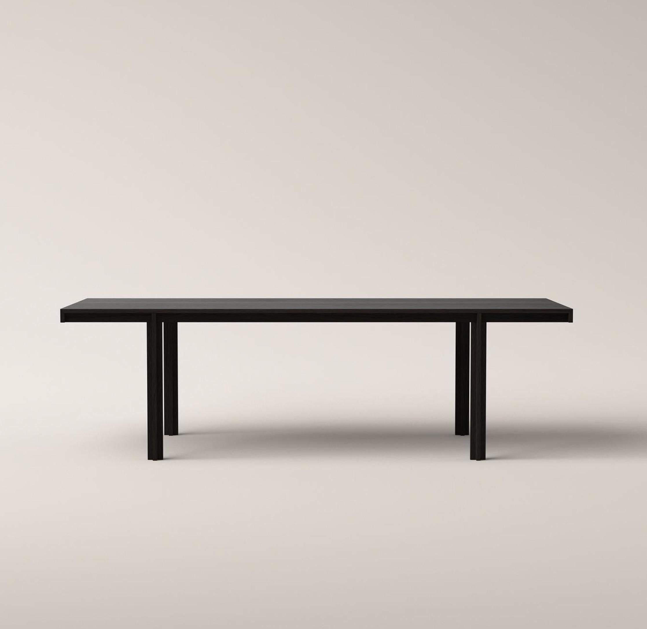 Mid-Century Modern Bodil Kjær Principal Dining Wood Table by Karakter For Sale