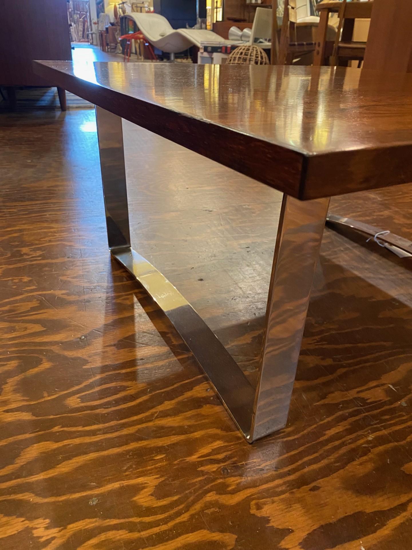 Bodil Kjaer Rare Low Square Coffee Table, circa 1959 For Sale 1