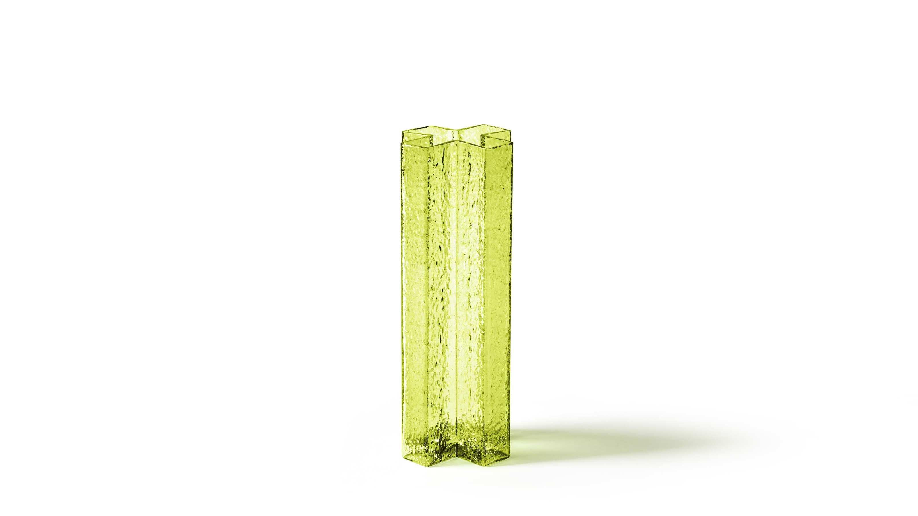 Ensemble de quatre verres soufflés en croix Bodil Kjaer pour Cassina Neuf - En vente à Barcelona, Barcelona