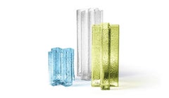 Bodil Kjaer Set of Three Cross Blown Glass For Cassina