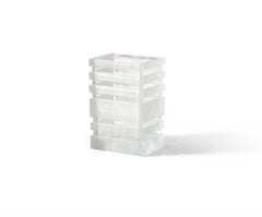 Bodil Kjaer Skyscraper Vase for Cassina, Mid-Century Modern Glass
