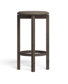 Bodil Kjaer Smoke Stained Oak Principal Bar Stool For Karakter