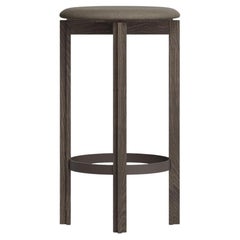 Bodil Kjaer Smoke Stained Oak Principal Bar Stool For Karakter