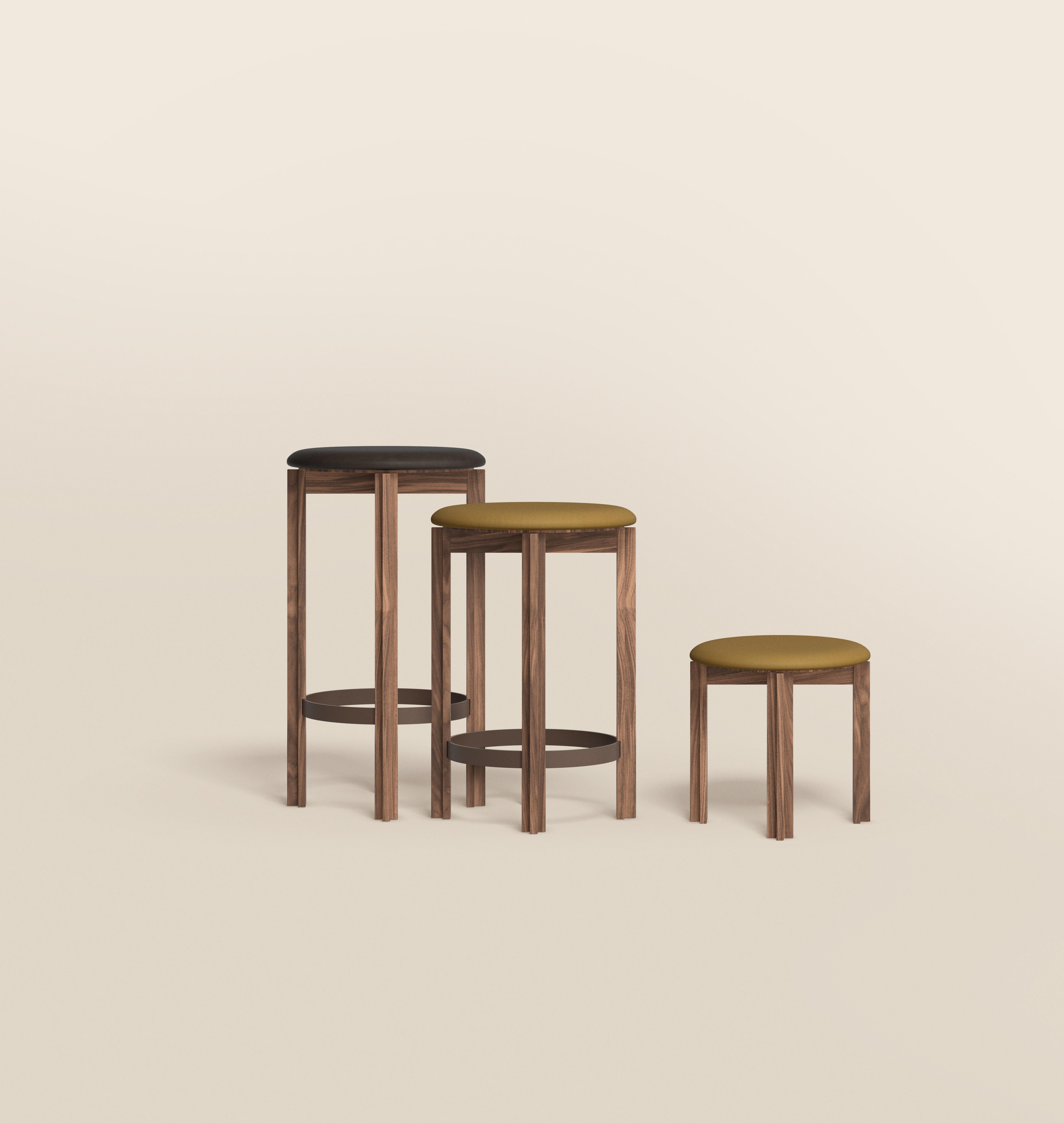 Bodil Kjaer Smoke Stained Oak  Principal Counter Stool For Karakter For Sale 1