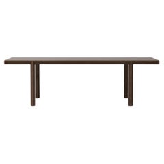 Bodil Kjaer, Smoke Stained Oak Principal Dining Table For Karakter