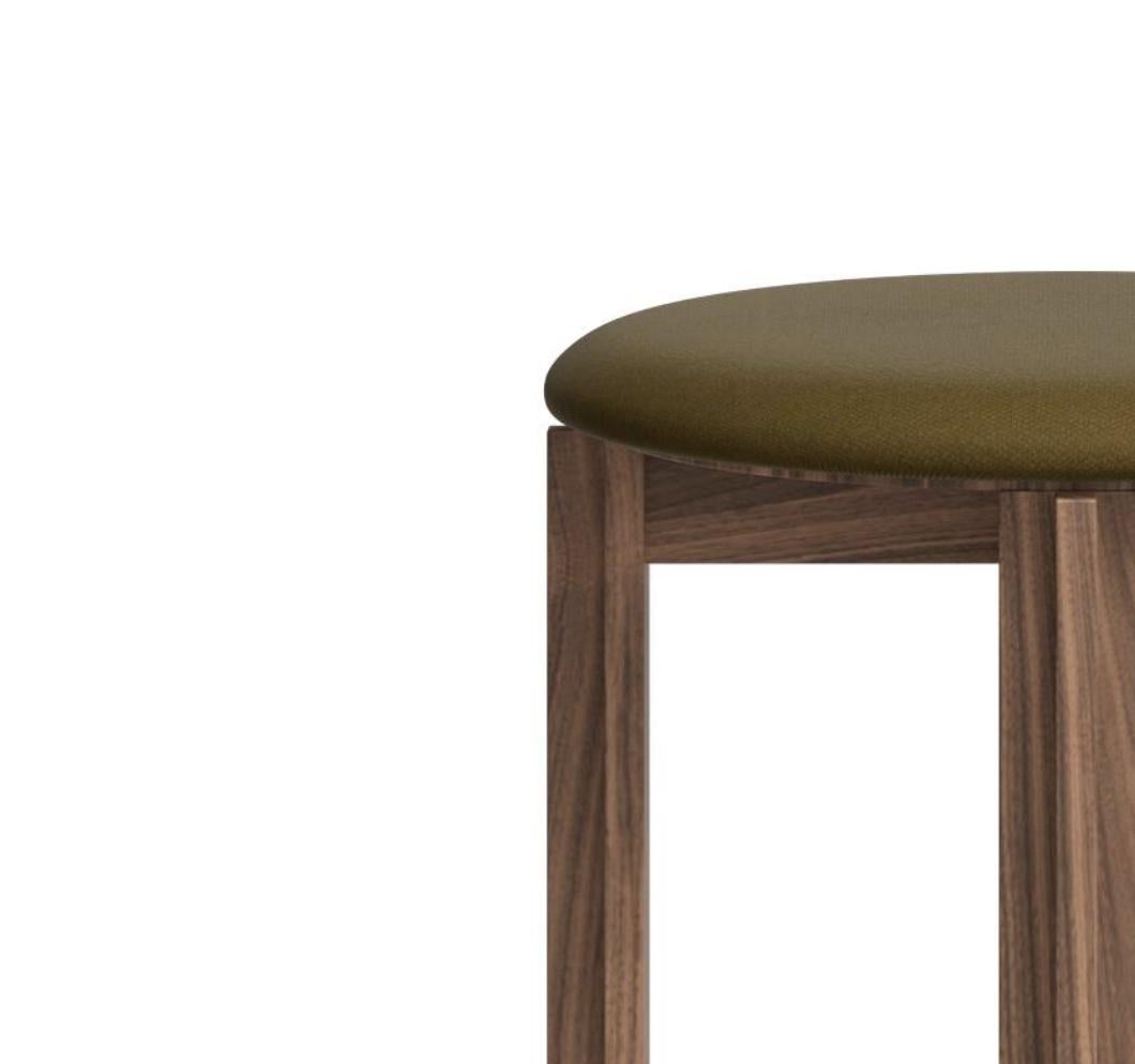 Mid-Century Modern Bodil Kjaer Walnut  Tabouret principal pour Karakter en vente