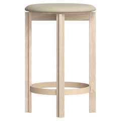 Bodil Kjaer White Stained Oak  Principal Counter Stool For Karakter