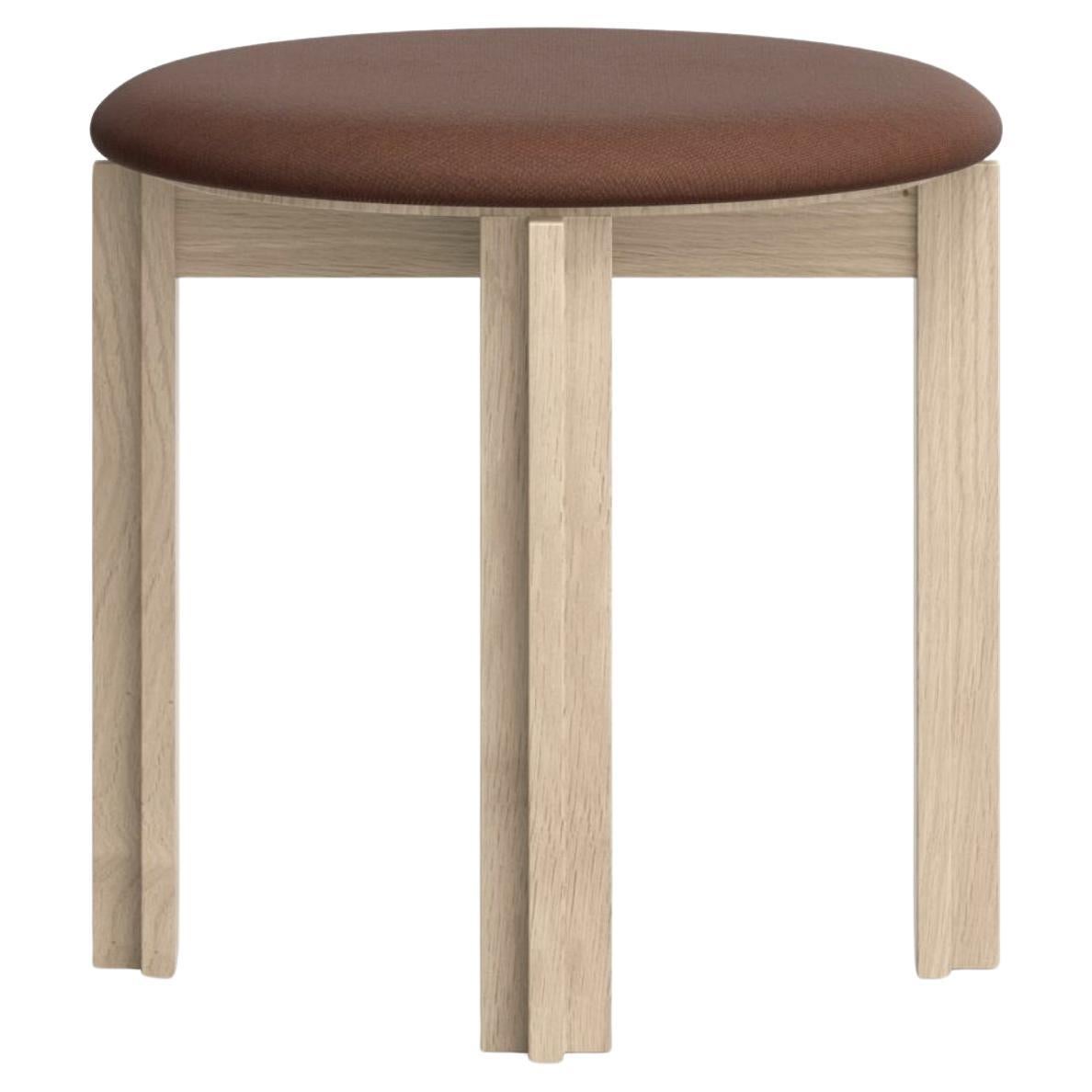 Bodil Kjaer White Stained Oak  Principal Stool For Karakter