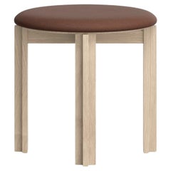 Bodil Kjaer White Stained Oak  Principal Stool For Karakter