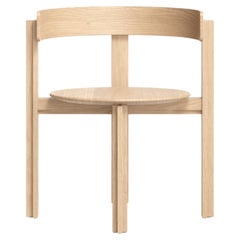 Bodil Kjaers Natural Oak Principal Chair All Wood for Karakter