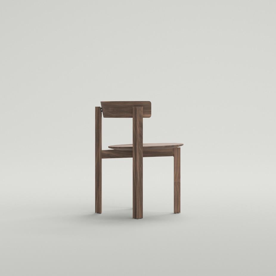 Mid-Century Modern Ensemble de trois chaises principales Bodil Kjaers, entièrement en bois pour Karakter en vente