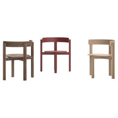 Bodil Kjaers Set Of Three Principal Chairs All Wood for Karakter