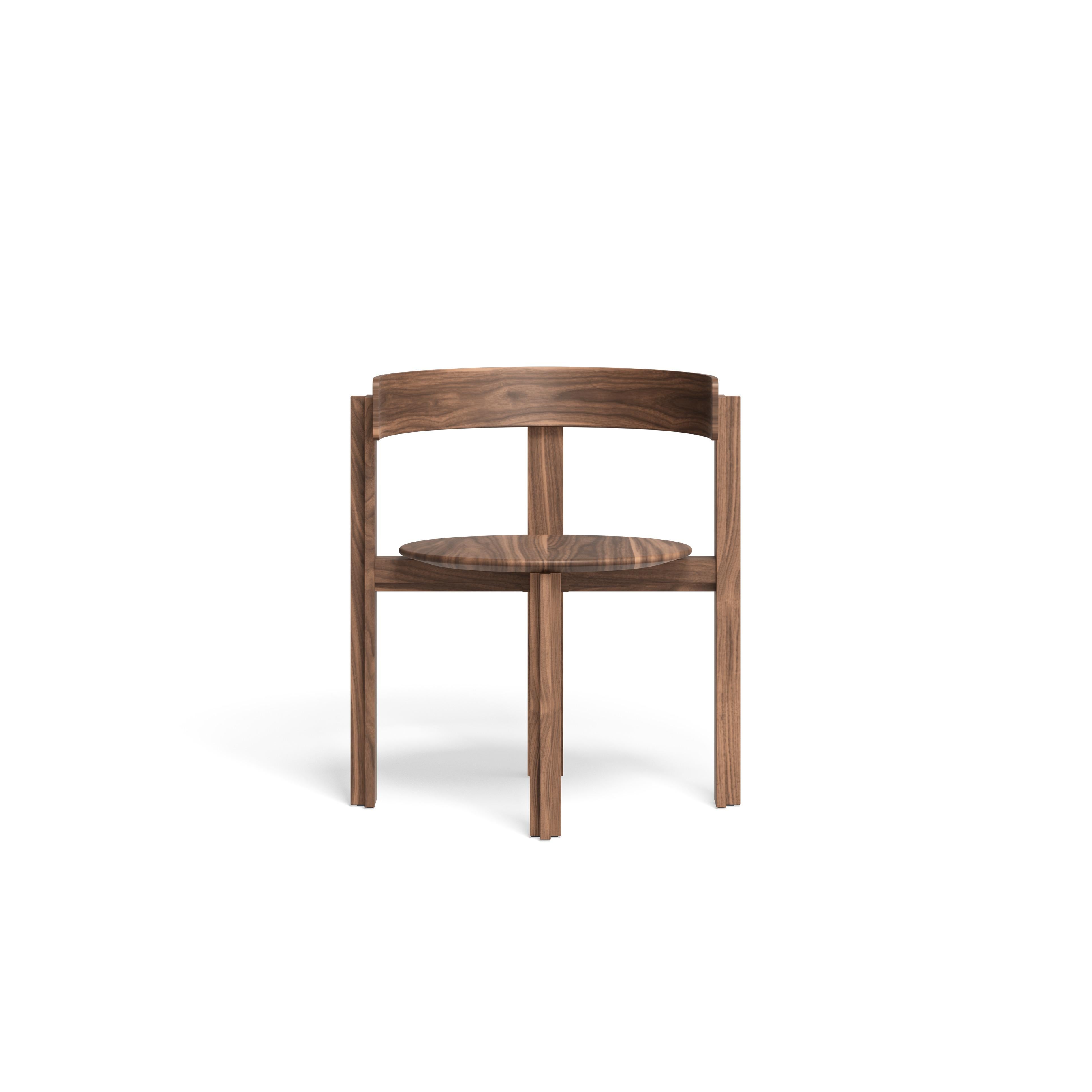 Mid-Century moderno Bodil Kjaer Sedia Principale in Oak tinto fumo All Wood per Karakter in vendita