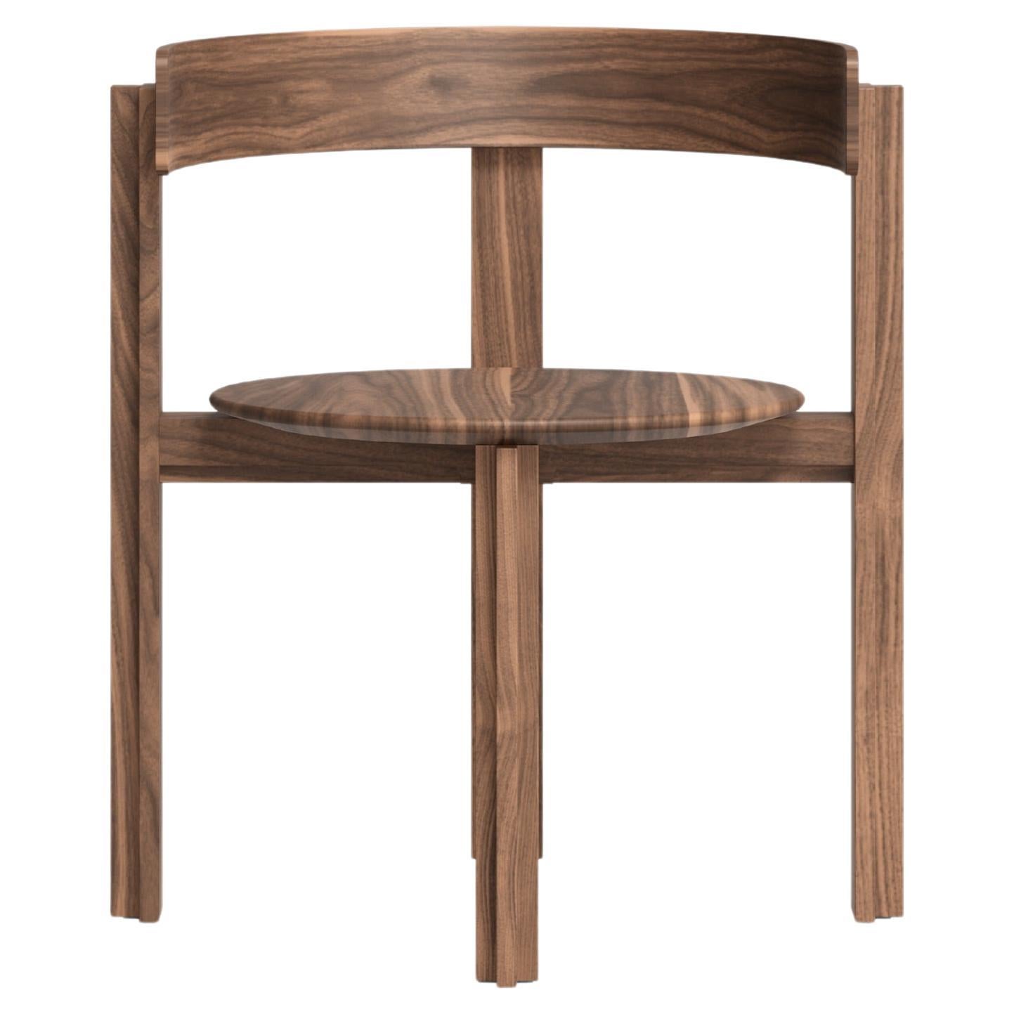 Bodil Kjaers Smoke Stained Oak Principal Chair All Wood for Karakter