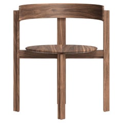 Bodil Kjaers Smoke Stained Oak Principal Chair All Wood for Karakter