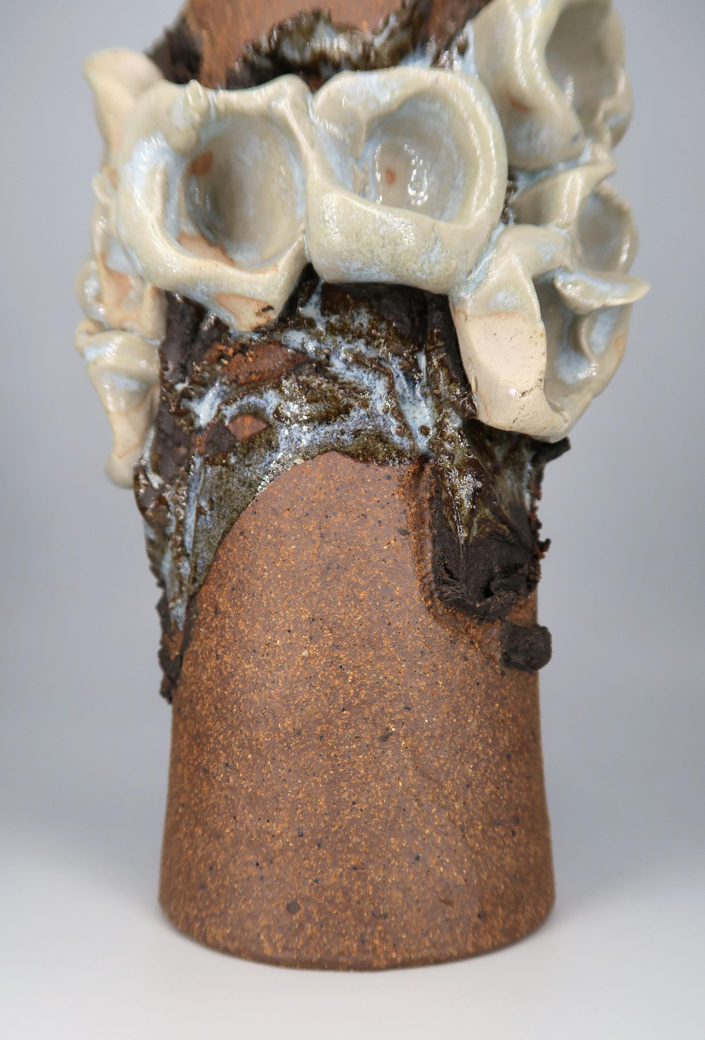 B. M. Nielsen Lampade da tavolo sperimentali in ceramica organica, anni '60 in vendita 4