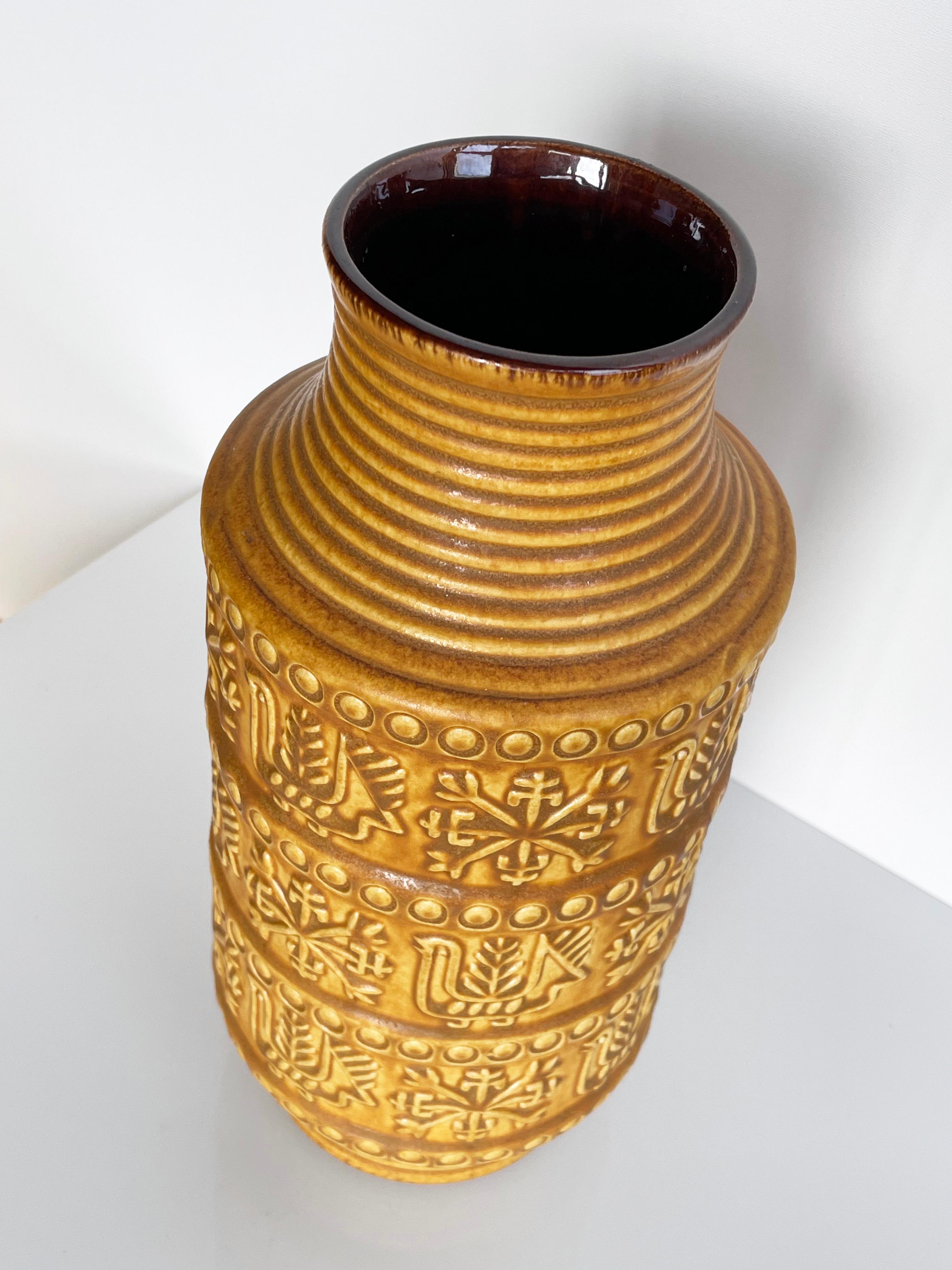 Bodo Mans-Vase für Bay Keramik, Westdeutschland, 1967 im Angebot 5