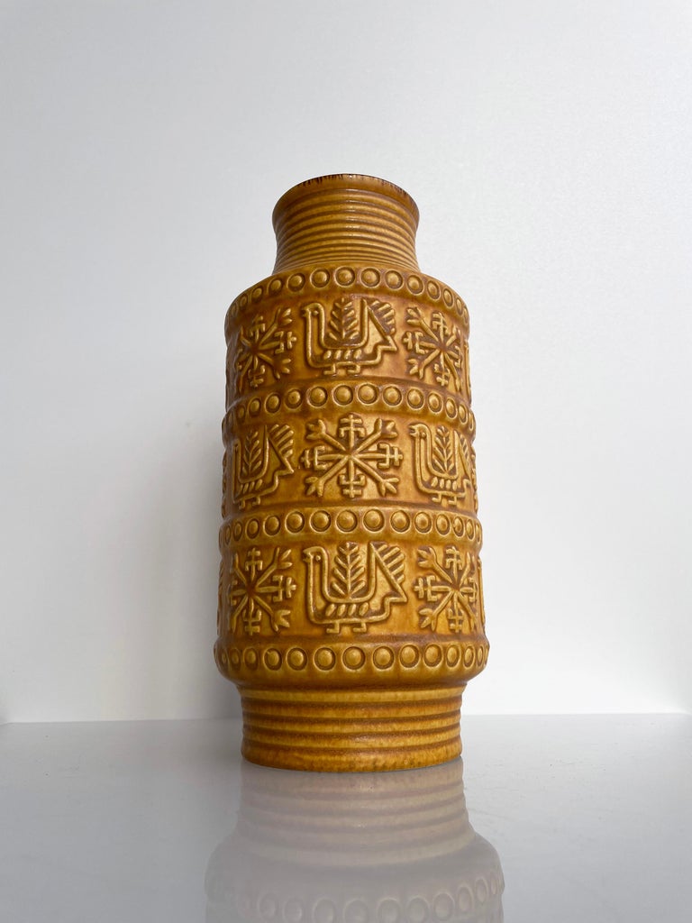 Bodo Mans Vase for Bay Keramik, West Germany 1967