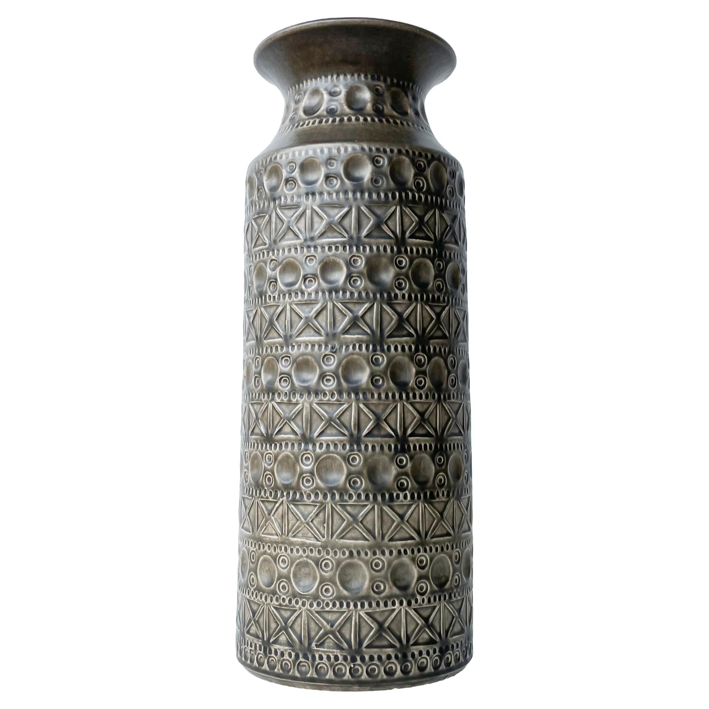 Vase Bodo Mans pour Bay Keramik, Allemagne de l'Ouest, vers 1970