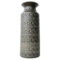 Vintage Bodo Mans Vase for Bay Keramik, West Germany ca. 1970