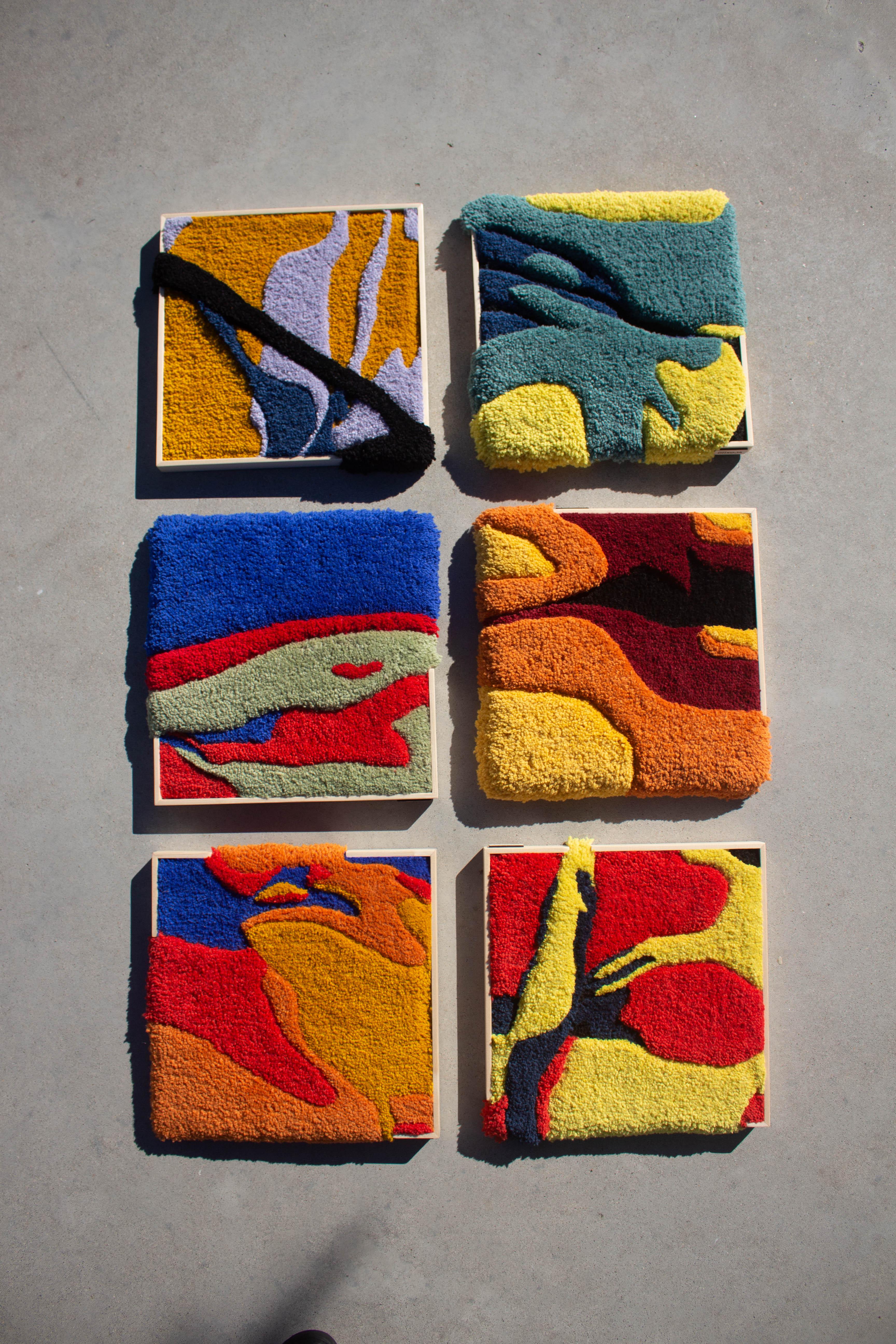 Body Abstract Handmade Contemporary Tapestry par Ohxoja Neuf - En vente à Almada, PT
