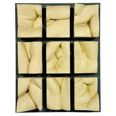 Vintage Body Grid Sculpture by Tanya Ragir, Signed & Dated 1990,  Edition 1/9