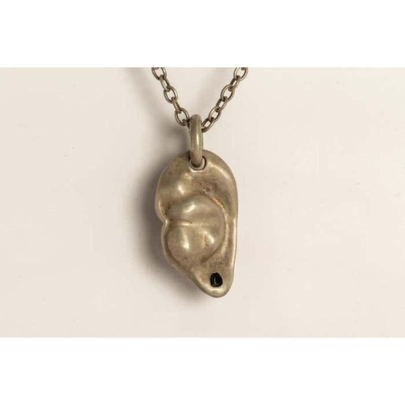 Women's or Men's Body Part Necklace (Evan's Ear, Earring Var., DA+TOU) For Sale