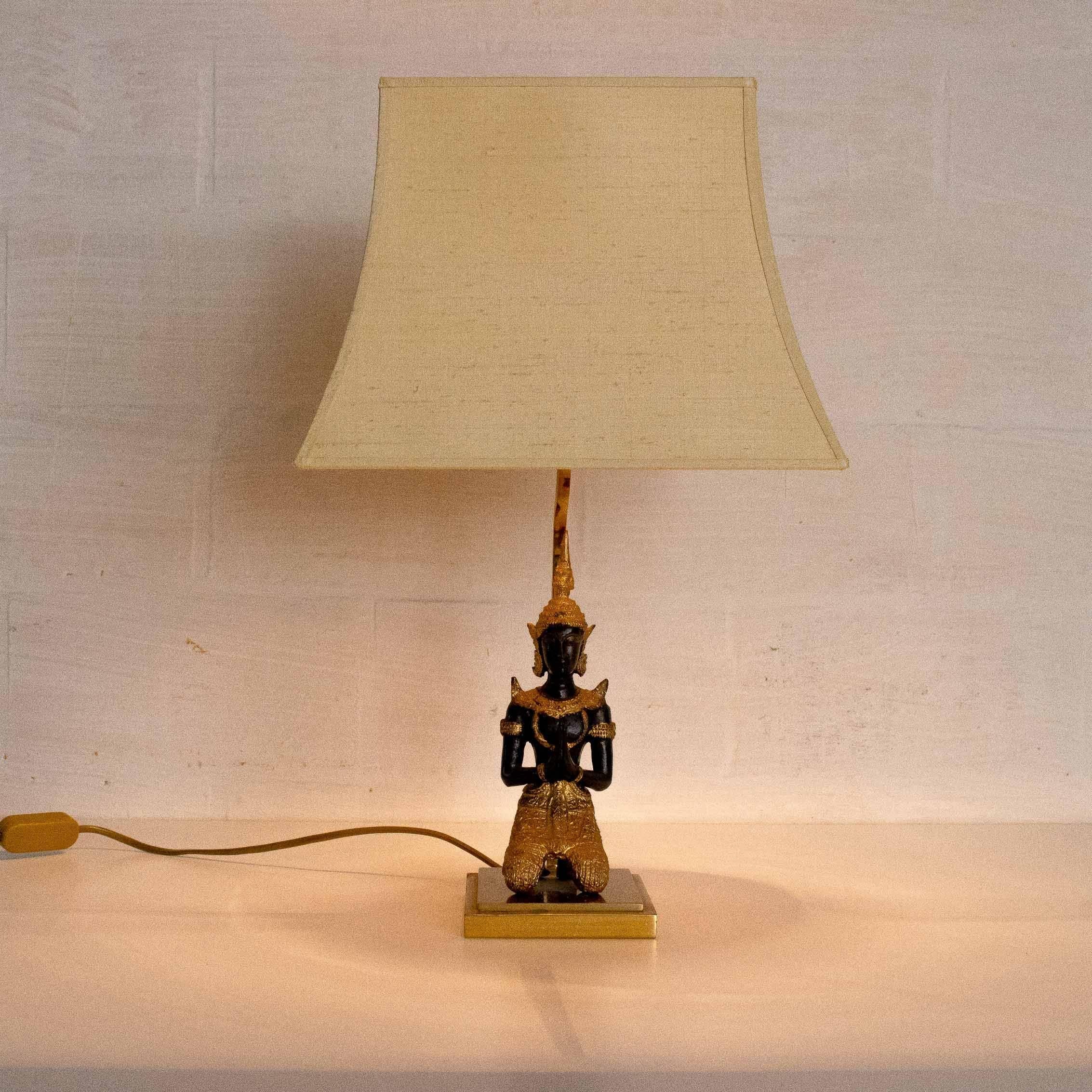 Mid-Century Modern Boeddha Lamp For Sale