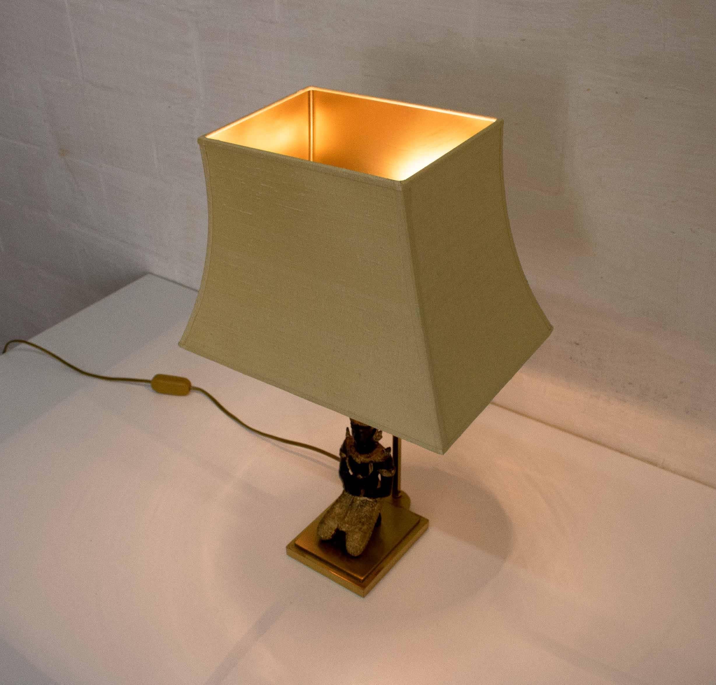 French Boeddha Lamp For Sale