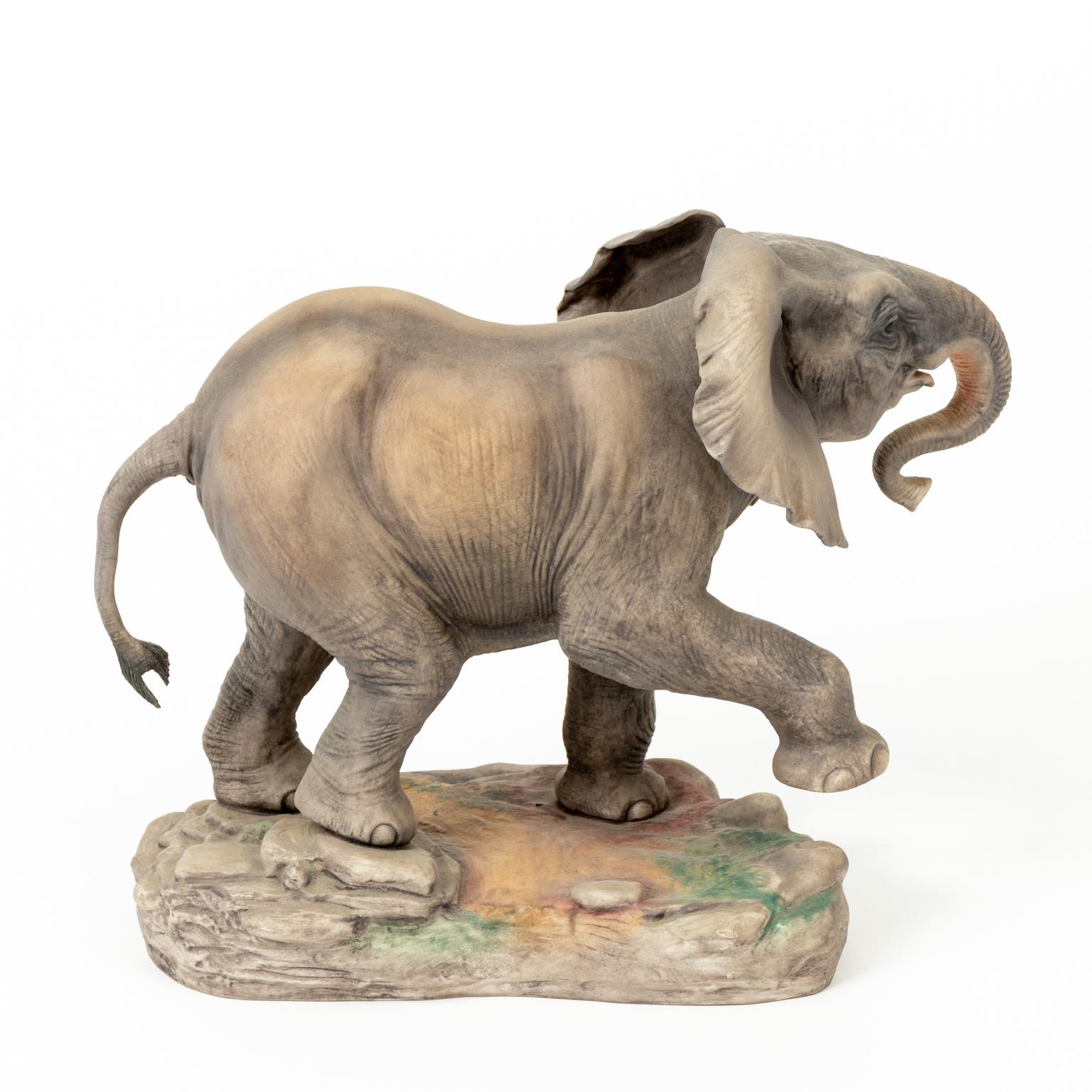 antique porcelain elephant