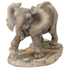 Vintage Boehm Porcelain Elephant