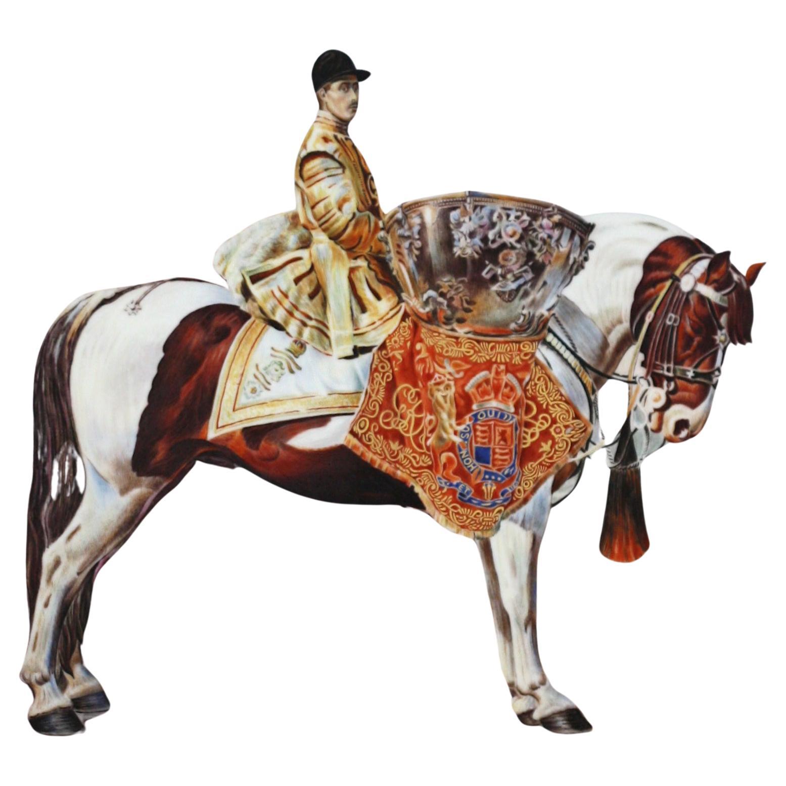 
Boehm Porcelain Equestrian Plaque
Marked, untitled, in a gilt frame.
14.25 by 11.5 in. (36.19 x 29.21 cm.), overall, in a gilt frame, 18.5 by 16.25 in. (46.99 x 41.27 cm.)
