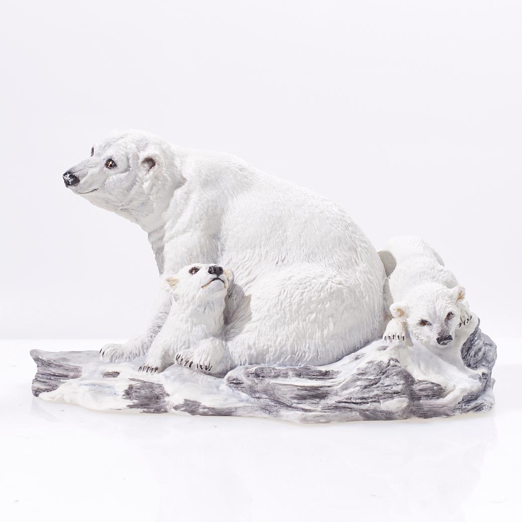 Boehm Porcelain Polar Bear with Cubs Figurine

This figurine measures: 11 wide x 7 deep x 6.25 high


We take our photos in a controlled lighting studio to show as much detail as possible. We do not photoshop out blemishes. 

We keep you fully