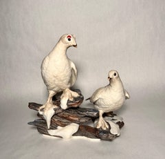 Boehm Porcelain Ptarmigan Bird Grouping, Limited Edition